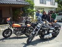 バイクのお客様たち1